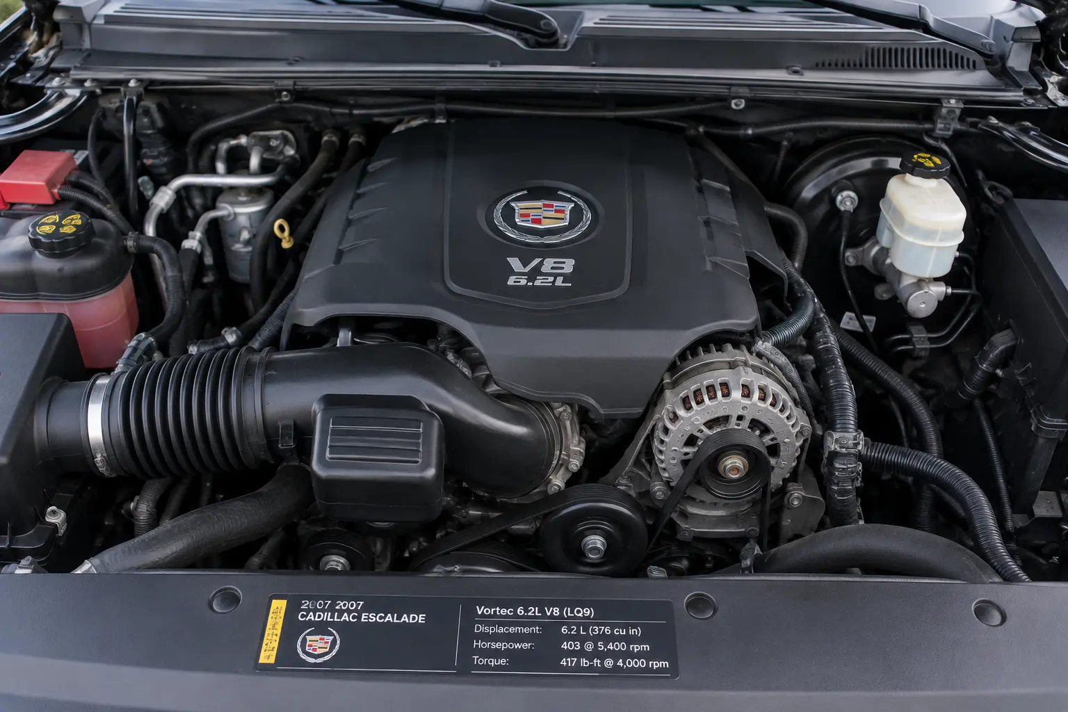 2007 Cadillac Escalade Engine (6.2L, VIN 8, 8th digit, opt L92) 197,000 Miles
